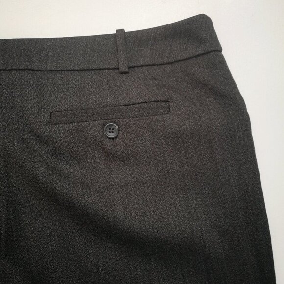 Mossimo Stretch Ladies Size 12 Charcoal Color Slight Flare Dress Pant - Picture 8 of 11